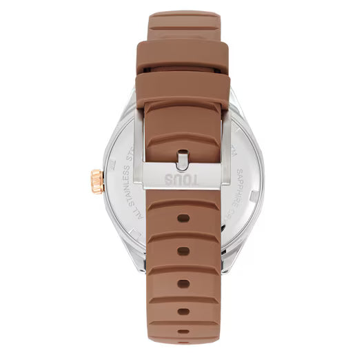 Reloj mocha con movimiento suizo — TOUS Now Lady