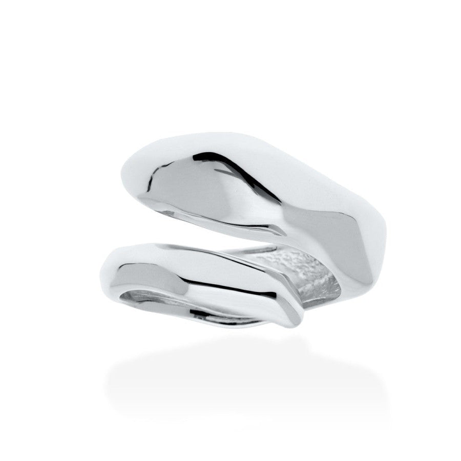 Anillo ROUCLÊ “Vessel” en plata 925 o baño de oro 18k – diseño escultórico inspirado en The Vessel — ROUCLÊ Maison Contemporaine