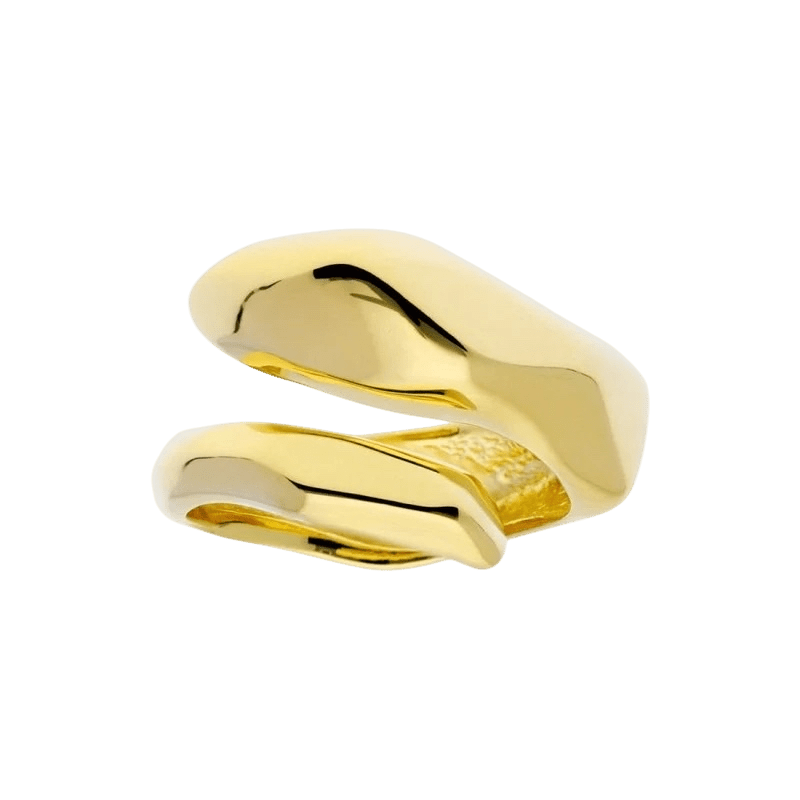 Anillo VESSEL en plata 925 o baño de oro 18k – diseño escultórico inspirado en The Vessel — ROUCLÊ Maison Contemporaine