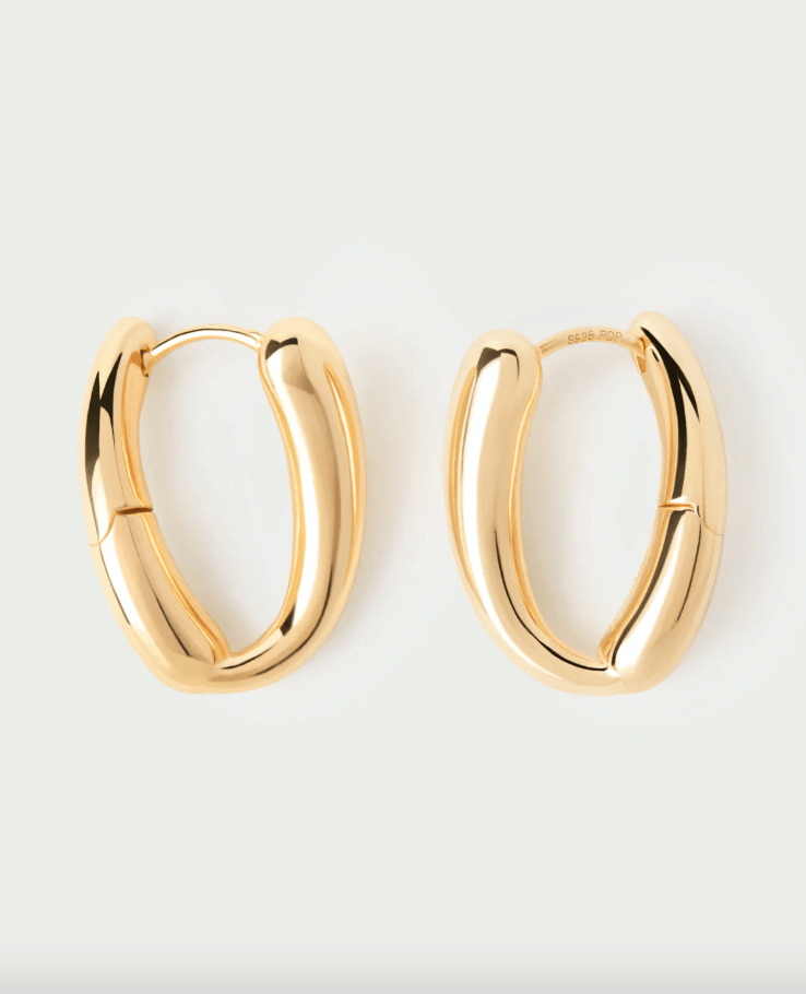 Aros Helix — Plata reciclada con baño de oro 18k — ROUCLÊ Maison Contemporaine