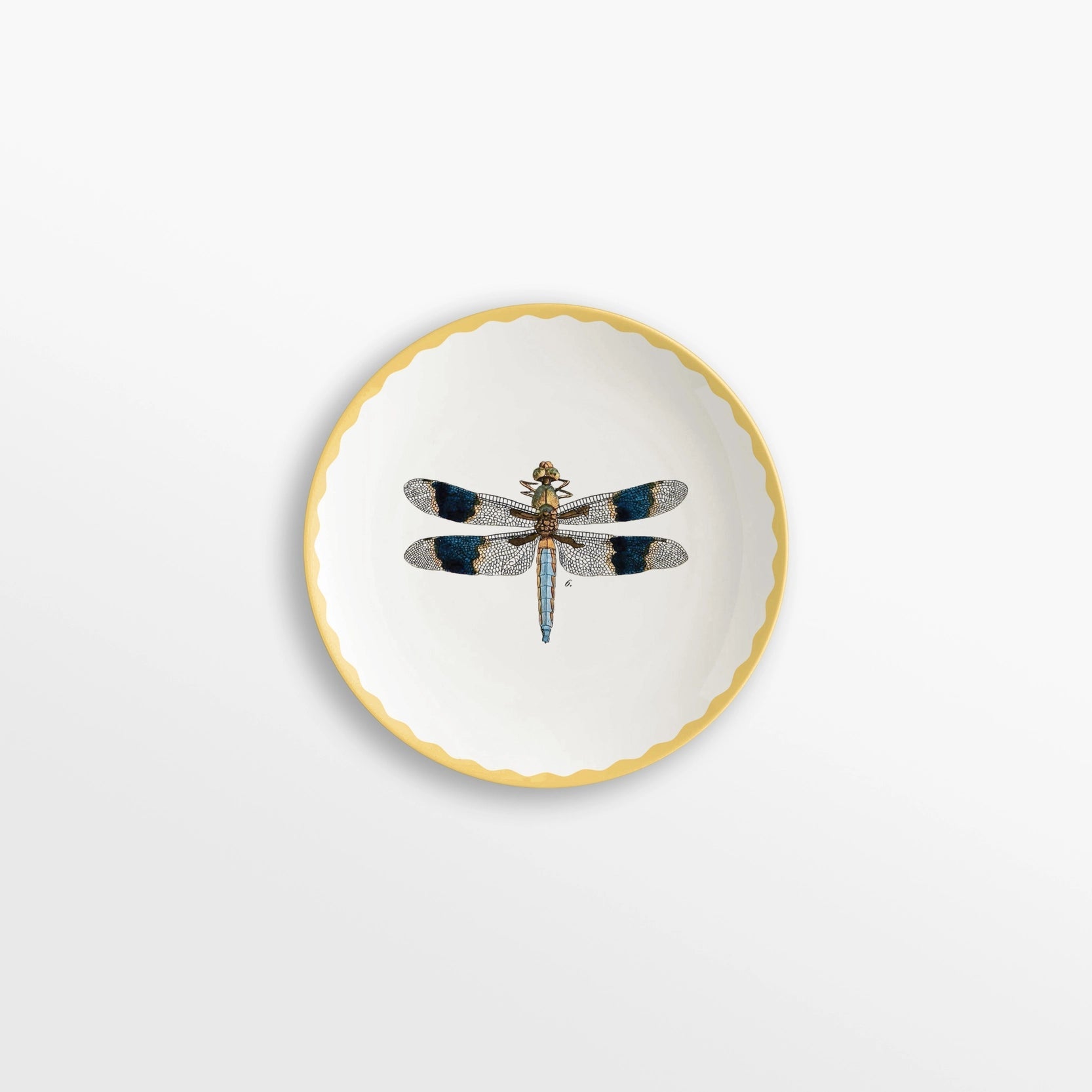 Cabinet de Curiosités — Juego de 6 platos de pan en porcelana — ROUCLÊ Maison Contemporaine