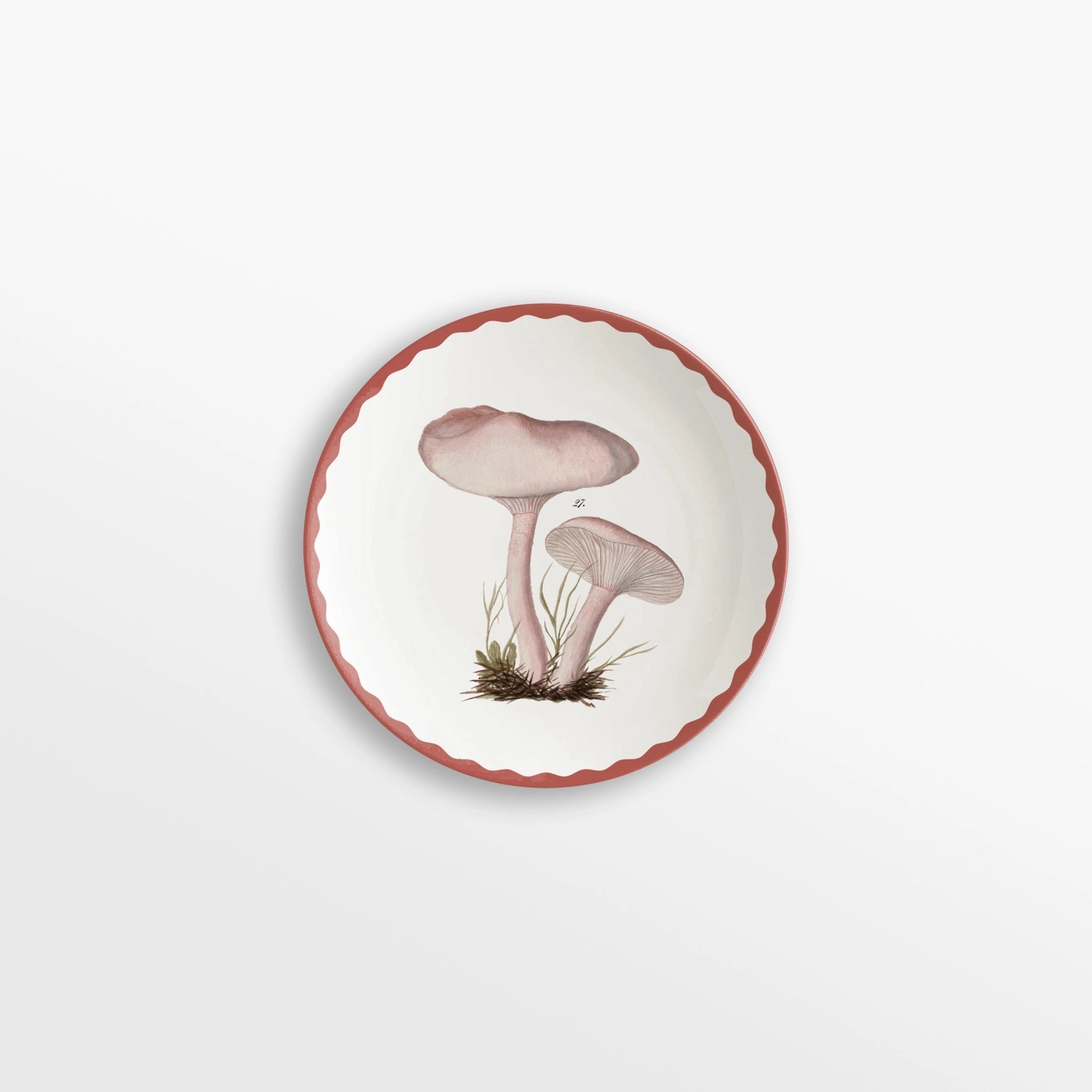 Cabinet de Curiosités — Juego de 6 platos de pan en porcelana — ROUCLÊ Maison Contemporaine