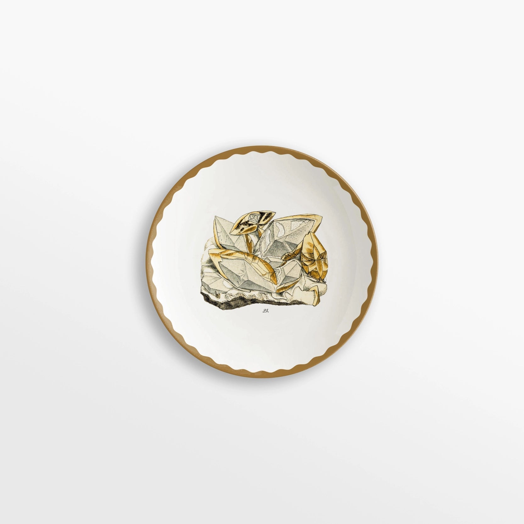 Cabinet de Curiosités — Juego de 6 platos de pan en porcelana — ROUCLÊ Maison Contemporaine