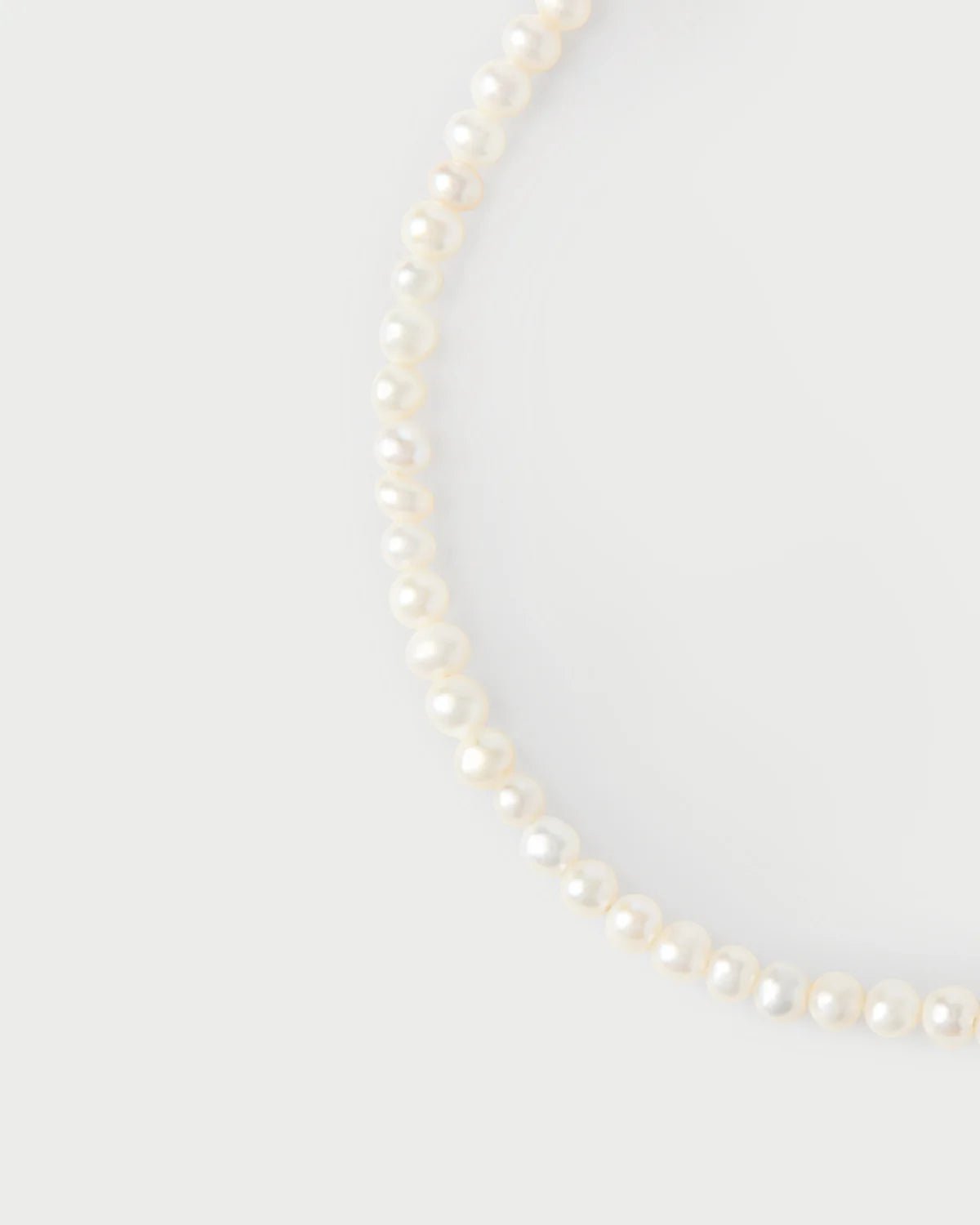 Collar La Perla Essential — Plata de ley bañada en oro 18K con perlas cultivadas — ROUCLÊ Maison Contemporaine