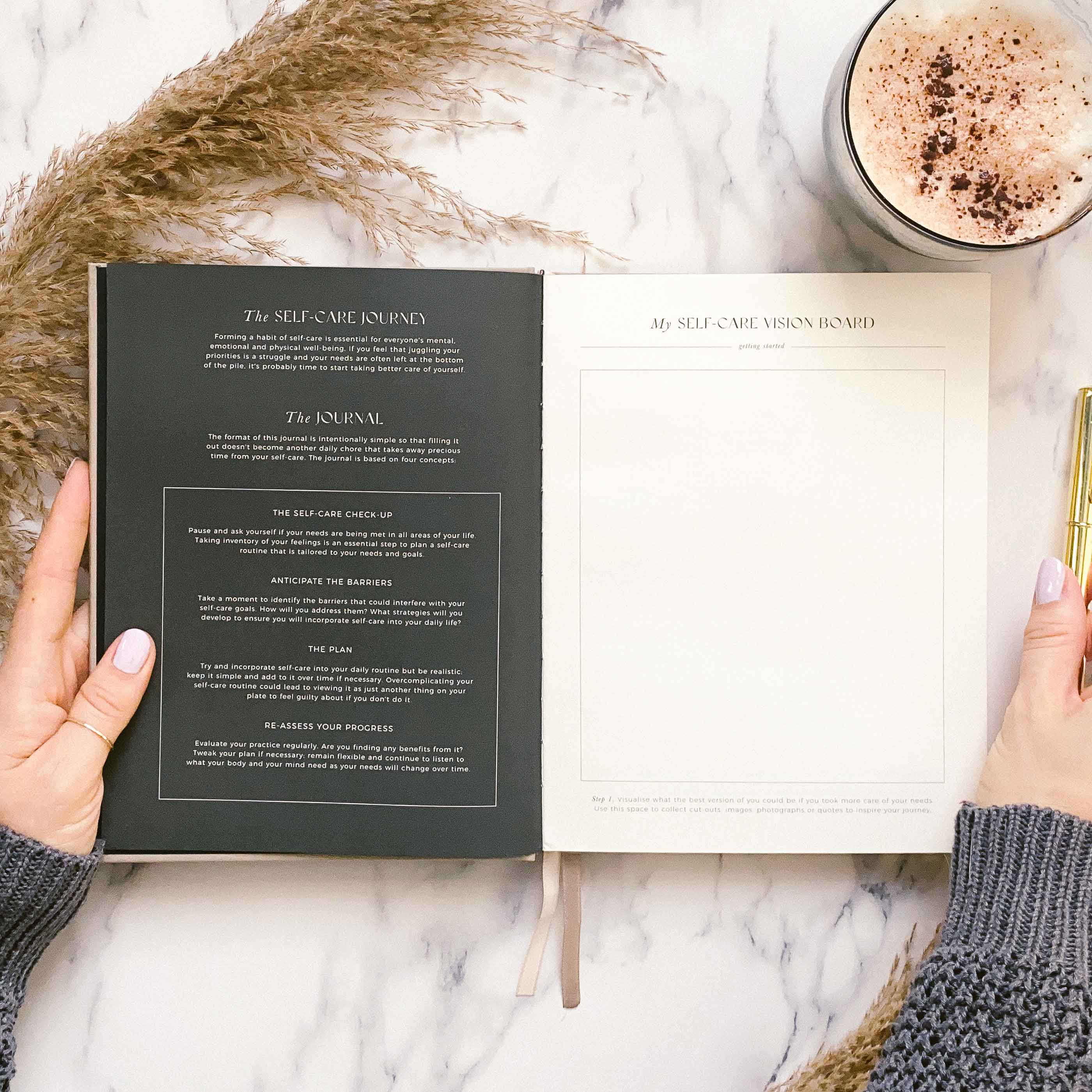 Diario de reflexión y gratitud My Daily Self - Care — ROUCLÊ Maison Contemporaine