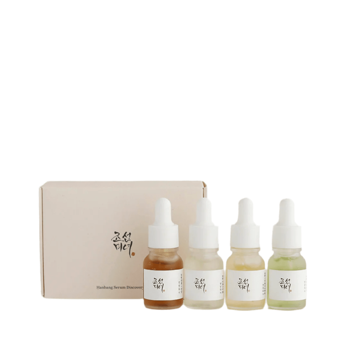 Discovery Kit de Beauty of Joseon — Sueros Hanbang. Cuatro fórmulas coreanas para cuidar tu piel (4 x 10 ml) — ROUCLÊ Maison Contemporaine