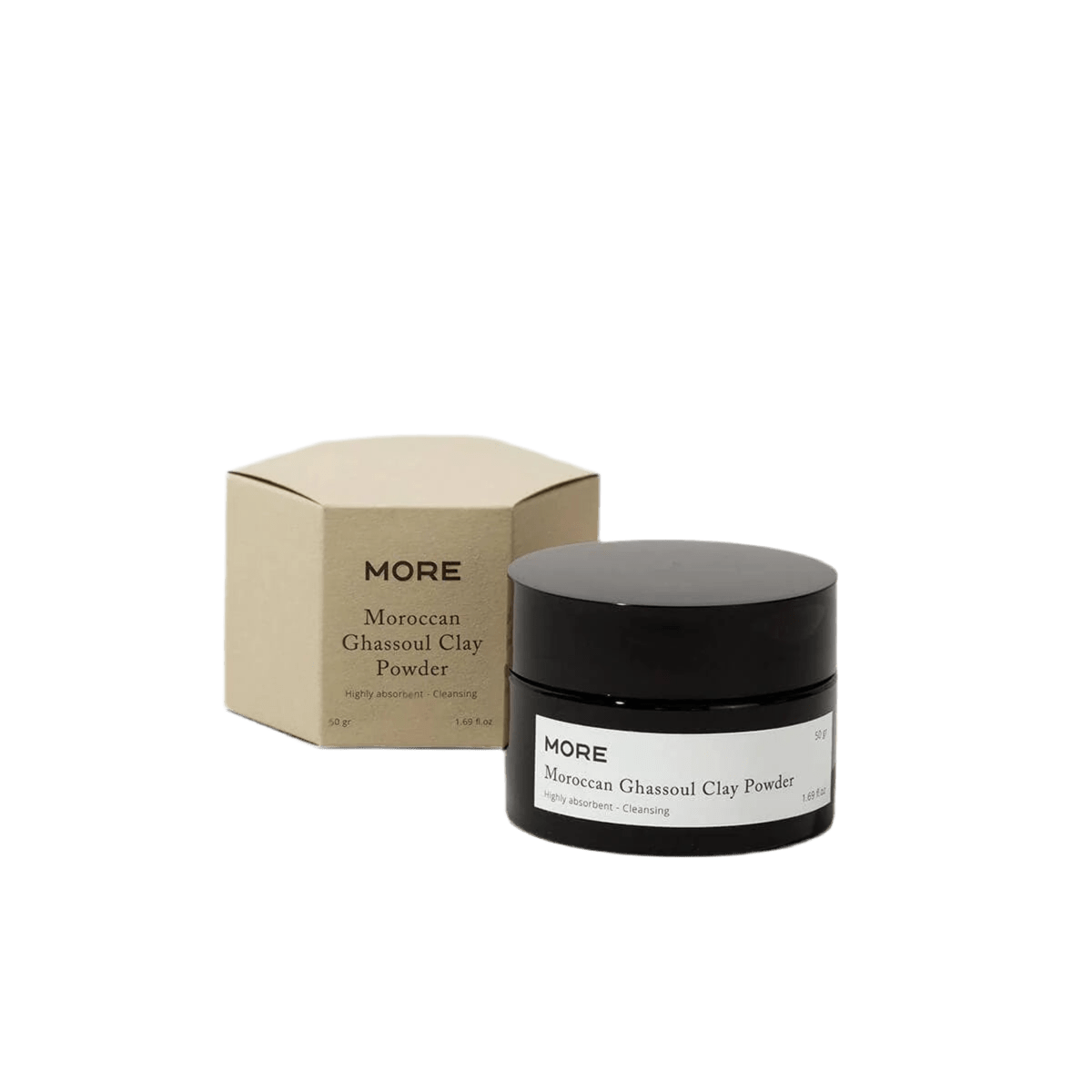 Ghassoul — Arcilla volcánica marroquí en polvo (50 g) — ROUCLÊ Maison Contemporaine