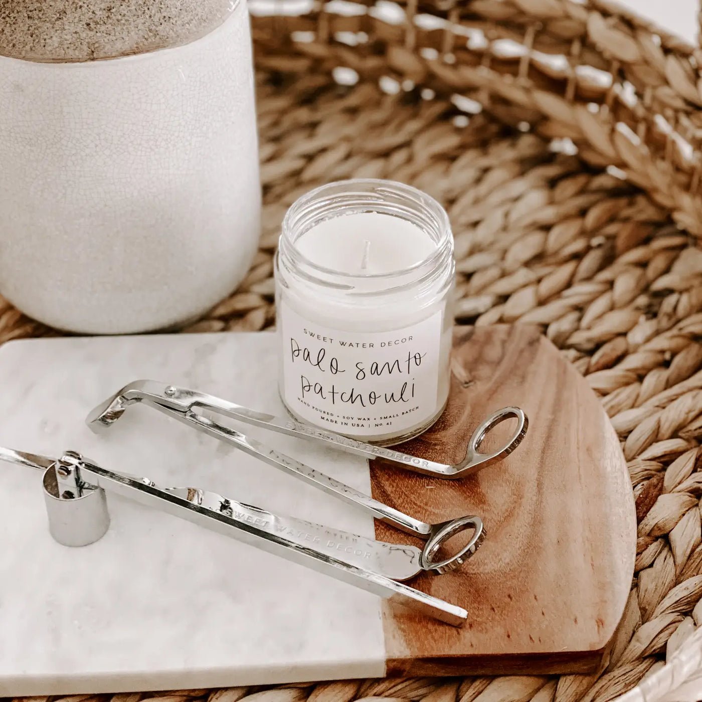 Kit para el cuidado de velas — plateado — ROUCLÊ Maison Contemporaine