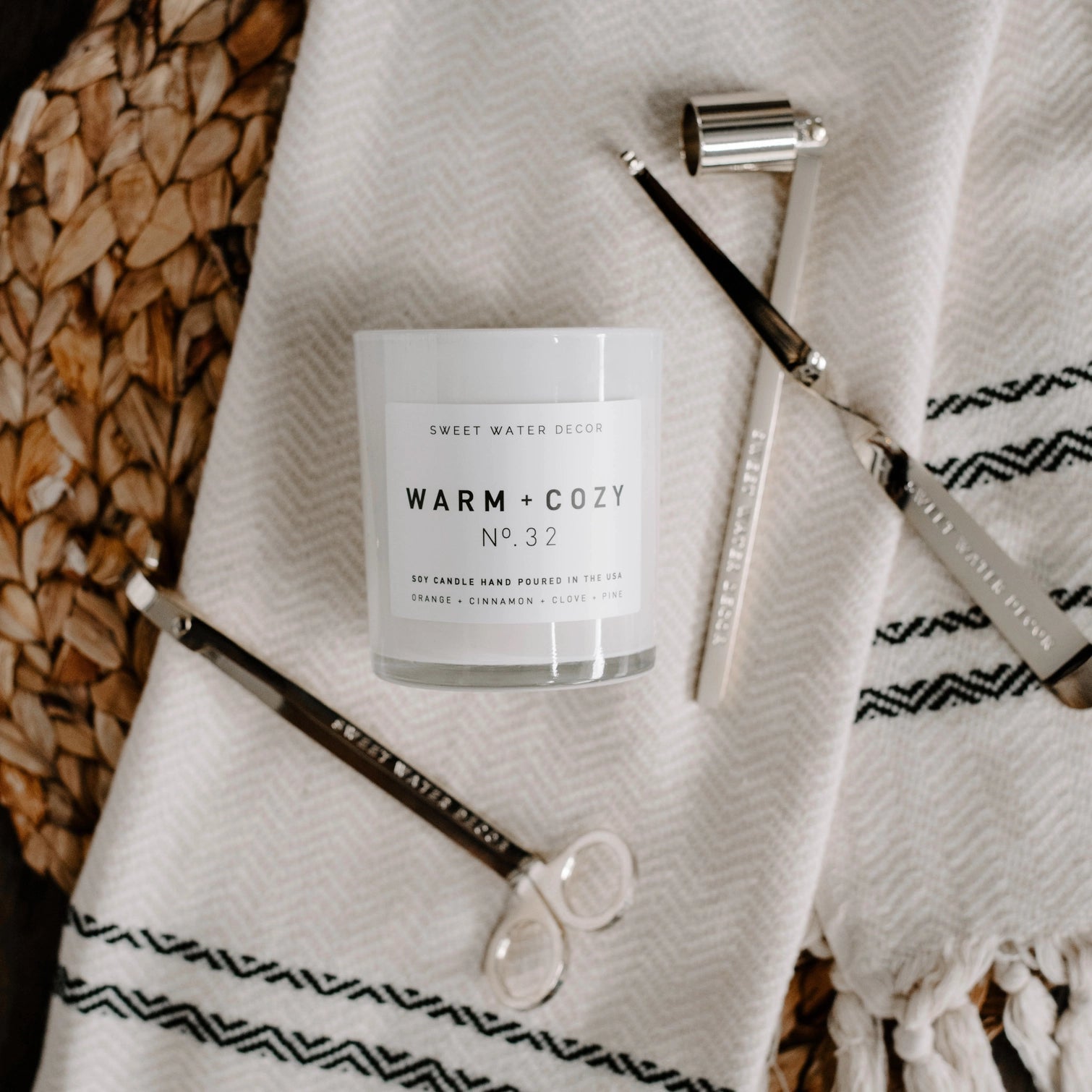 Kit para el cuidado de velas — plateado — ROUCLÊ Maison Contemporaine