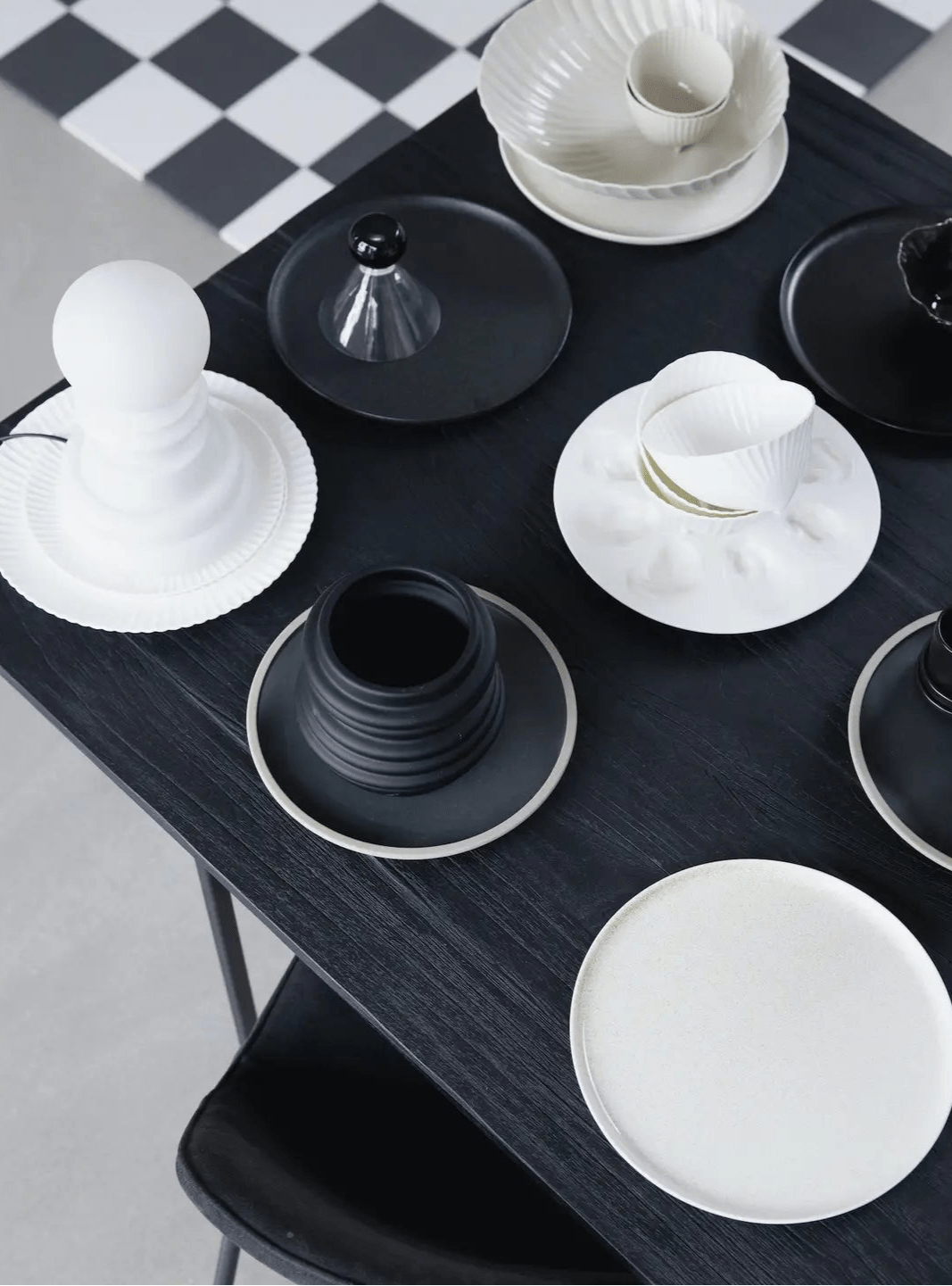 Plato para ostras — Porcelana esmaltada — ROUCLÊ Maison Contemporaine