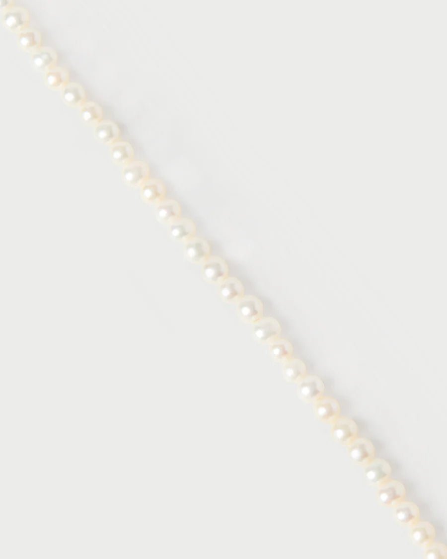 Pulsera La Perla Essential — Plata de ley bañada en oro 18K con perlas cultivadas — ROUCLÊ Maison Contemporaine