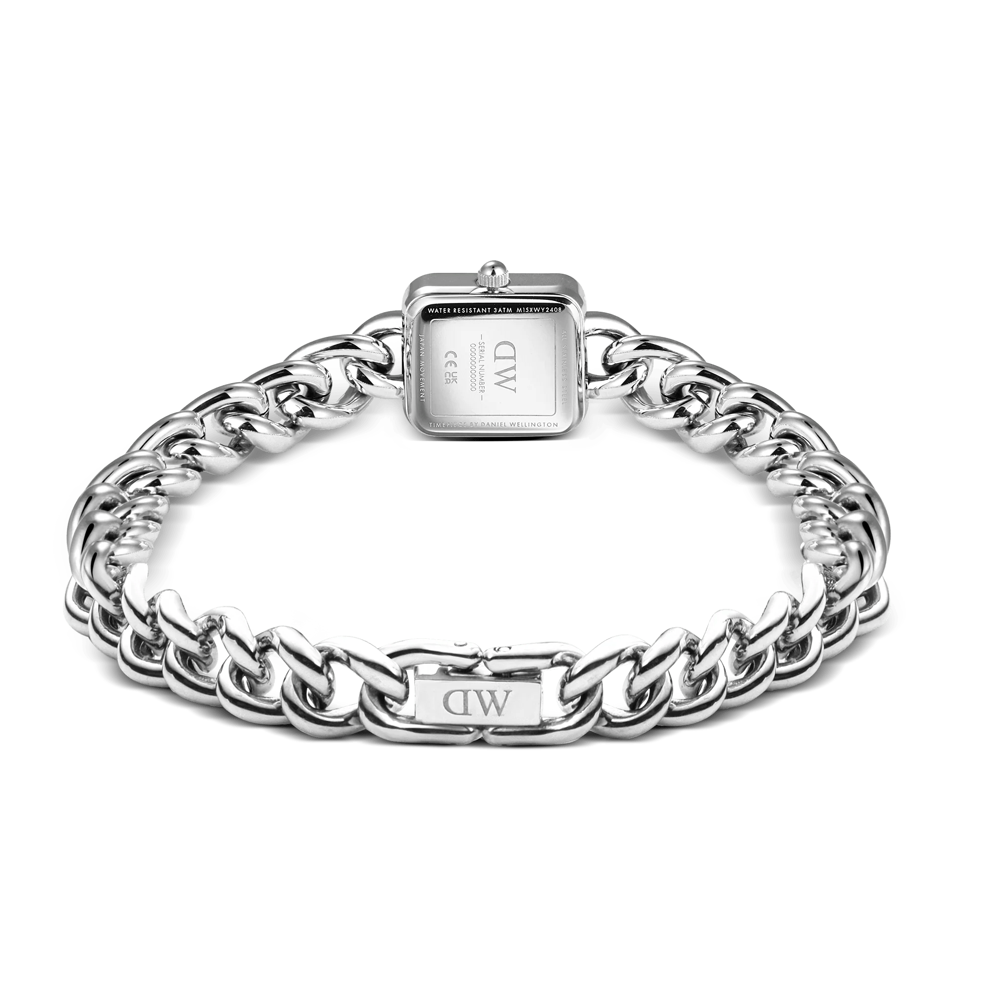 Reloj Cadena Jolie — Con brazalete de cadena en oro / oro rosa / plata — ROUCLÊ Maison Contemporaine
