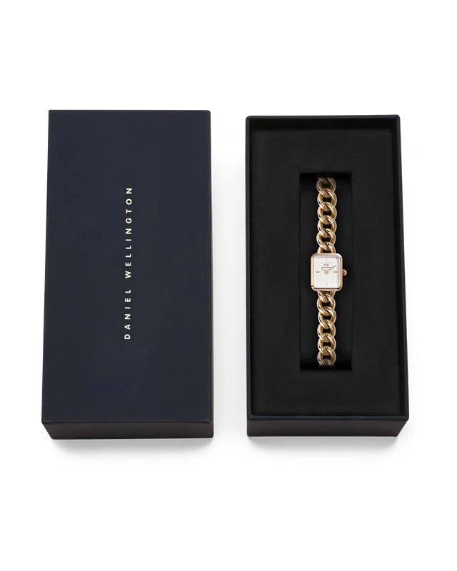 Reloj Cadena Jolie — Con brazalete de cadena en oro / oro rosa / plata — ROUCLÊ Maison Contemporaine