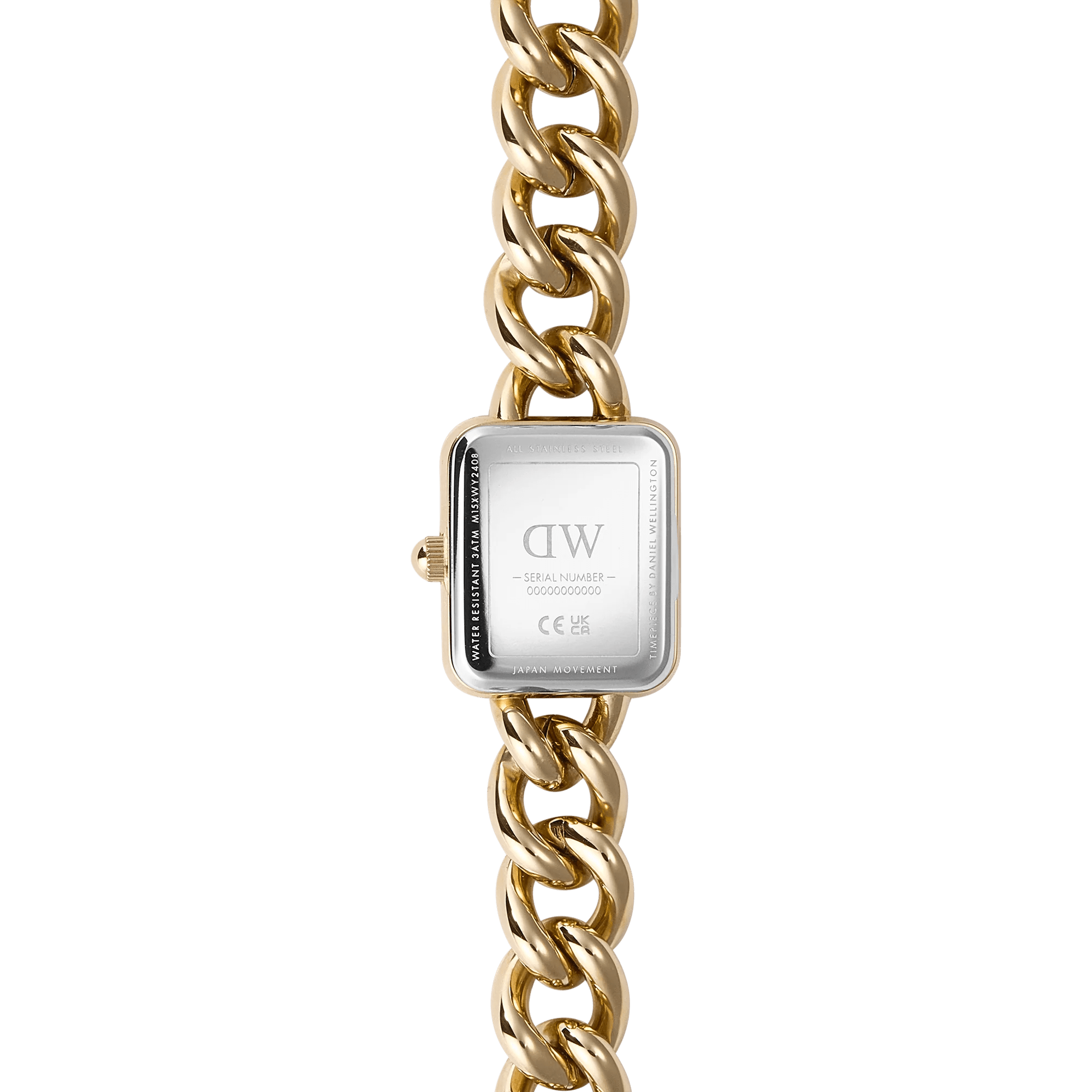 Reloj Cadena Jolie — Con brazalete de cadena en oro / oro rosa / plata — ROUCLÊ Maison Contemporaine