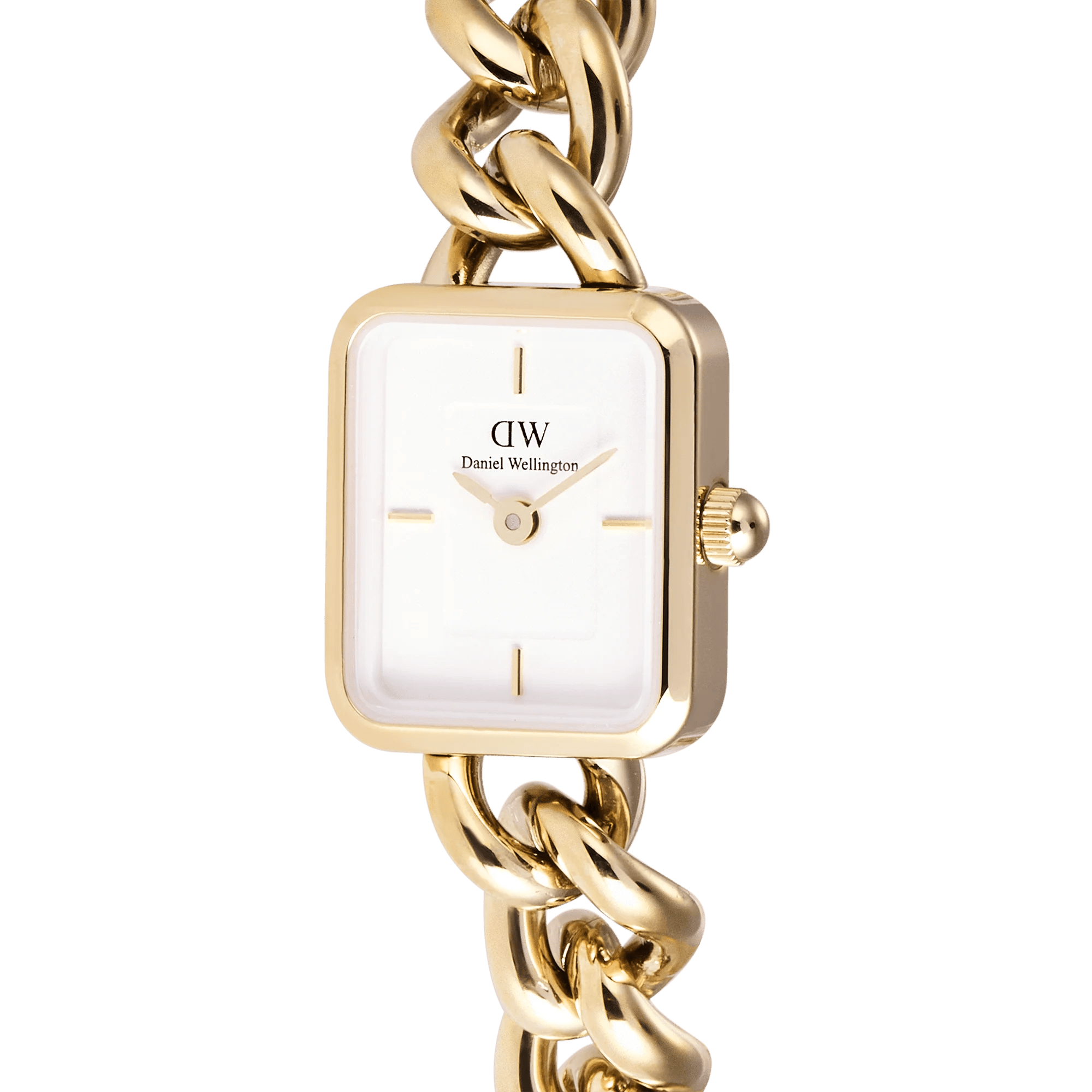 Reloj Cadena Jolie — Con brazalete de cadena en oro / oro rosa / plata — ROUCLÊ Maison Contemporaine