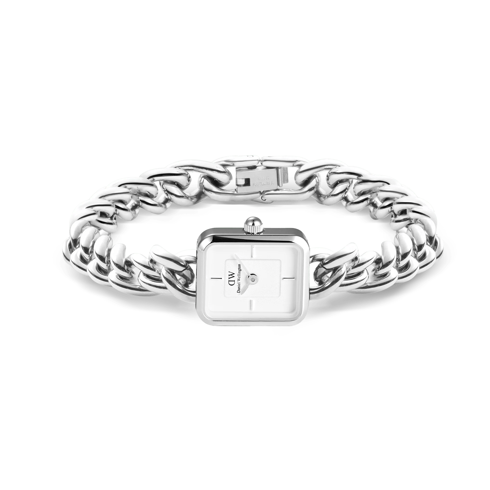 Reloj Cadena Jolie — Con brazalete de cadena en oro / oro rosa / plata — ROUCLÊ Maison Contemporaine