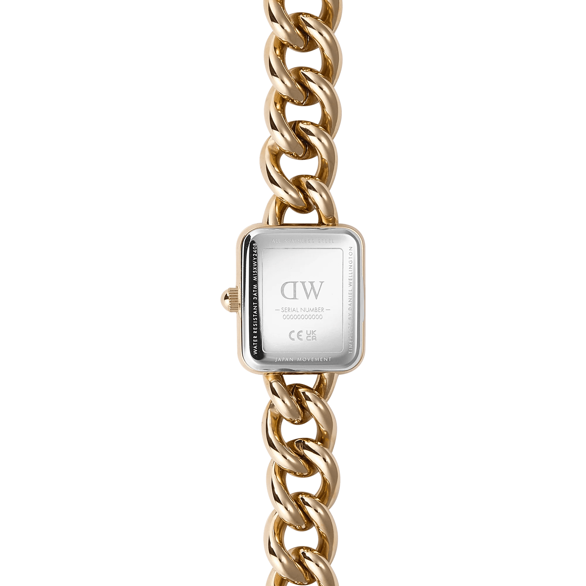 Reloj Cadena Jolie — Con brazalete de cadena en oro / oro rosa / plata — ROUCLÊ Maison Contemporaine
