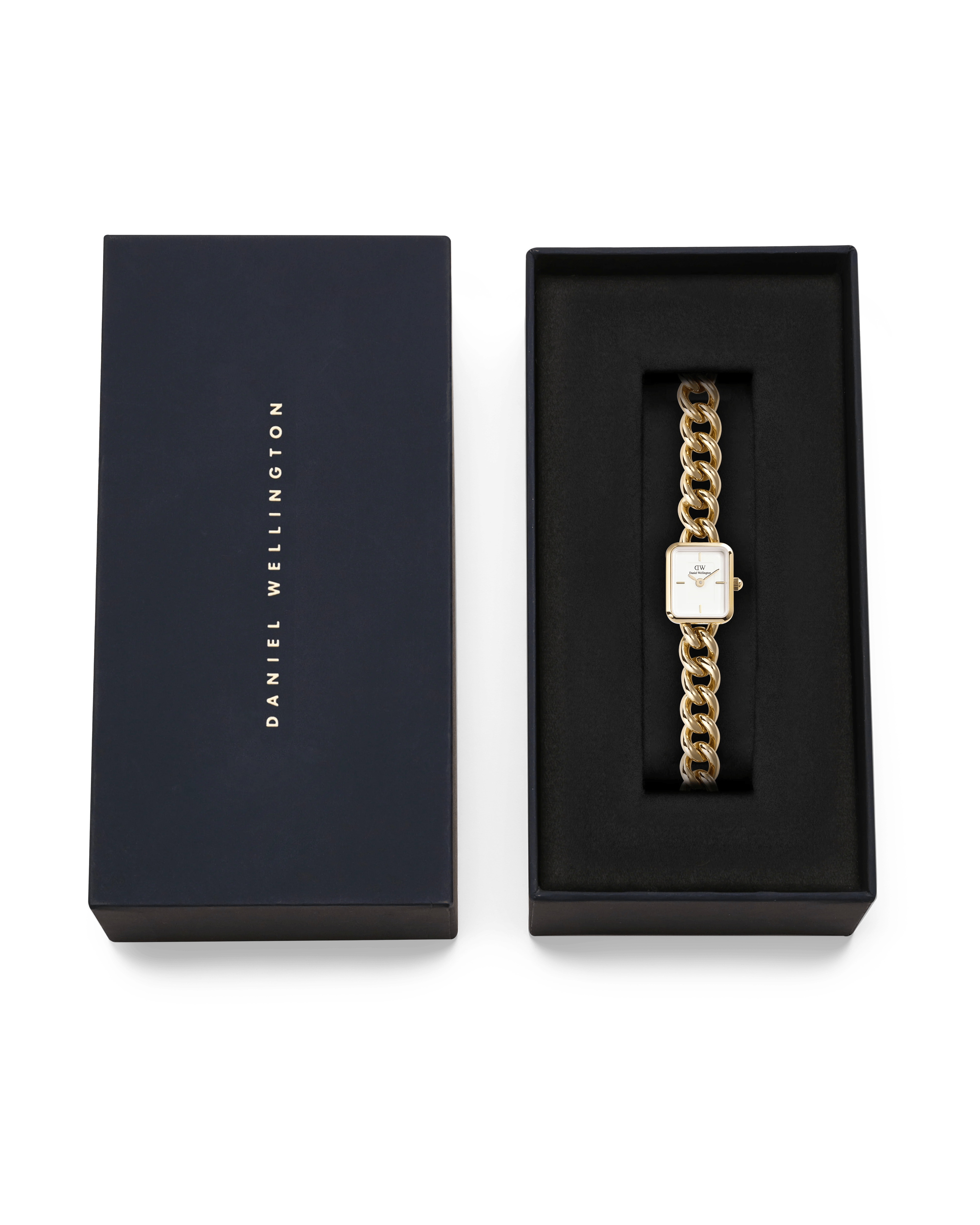 Reloj Cadena Jolie — Con brazalete de cadena en oro / oro rosa / plata — ROUCLÊ Maison Contemporaine