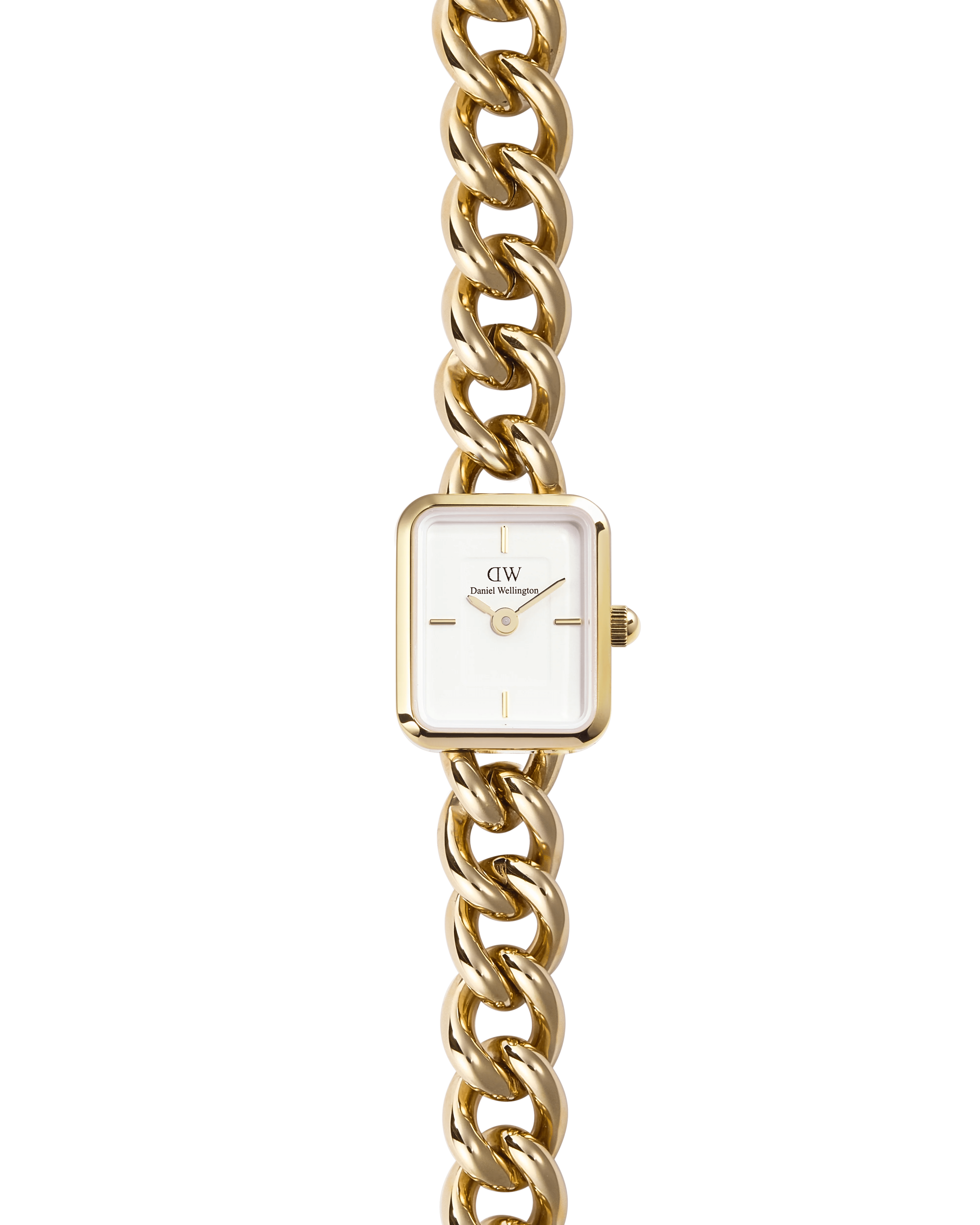 Reloj Cadena Jolie — Con brazalete de cadena en oro / oro rosa / plata — ROUCLÊ Maison Contemporaine