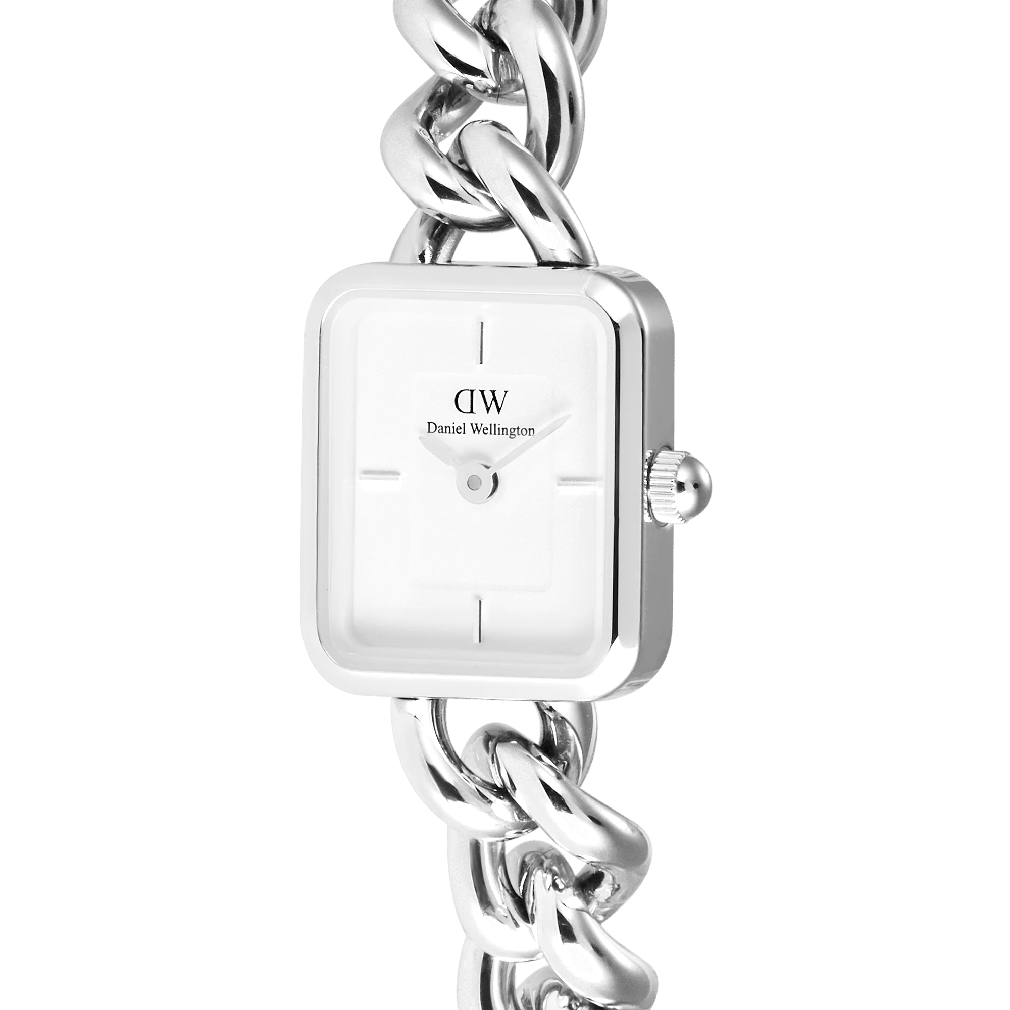 Reloj Cadena Jolie — Con brazalete de cadena en oro / oro rosa / plata — ROUCLÊ Maison Contemporaine