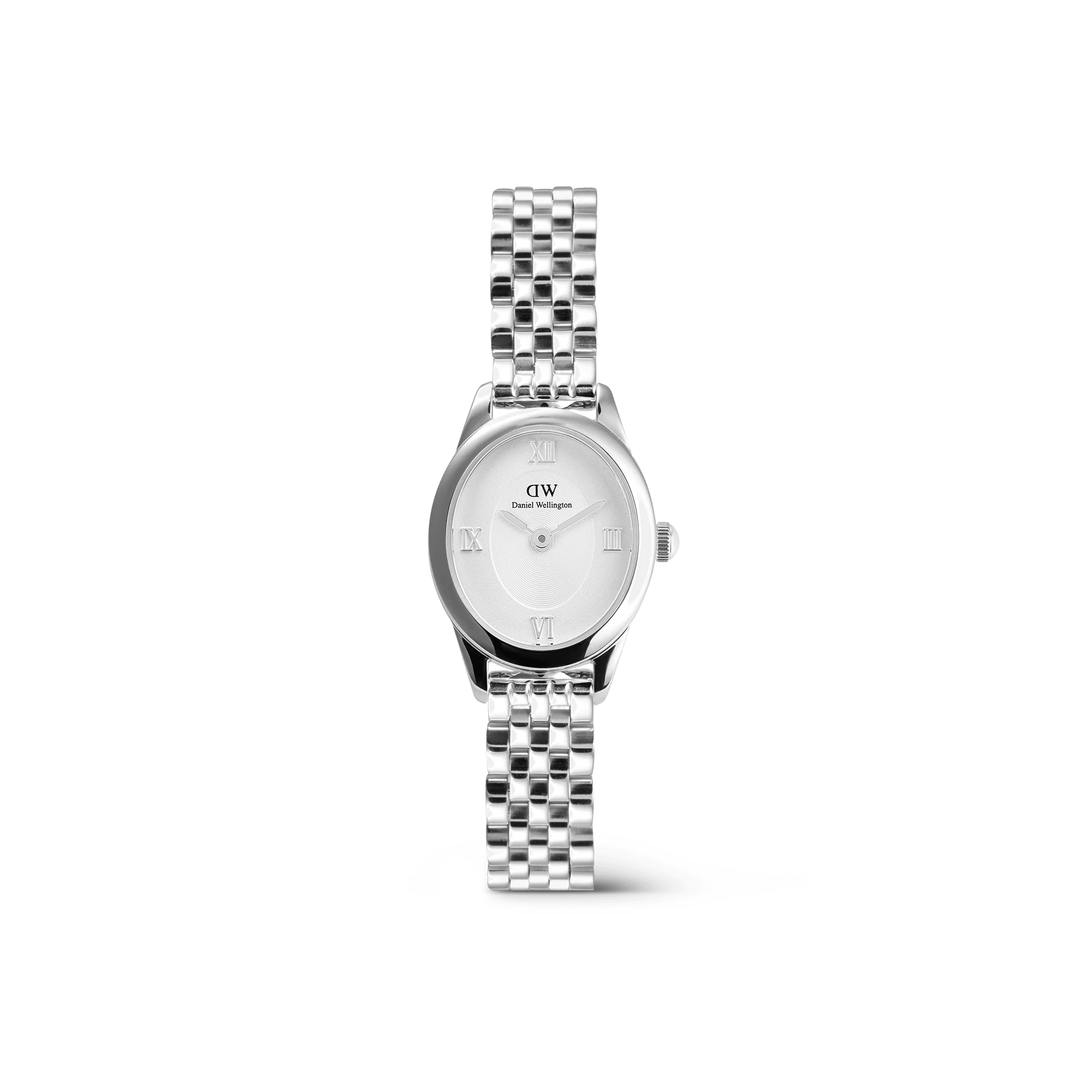 Reloj Ophelia Mini — Ovalado con brazalete metálico en oro / oro rosa / plata — ROUCLÊ Maison Contemporaine