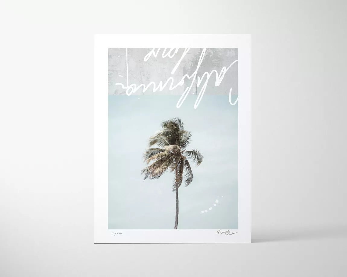 Tirage d’art “California Palm” — Edición limitada (1/100) — ROUCLÊ Maison Contemporaine