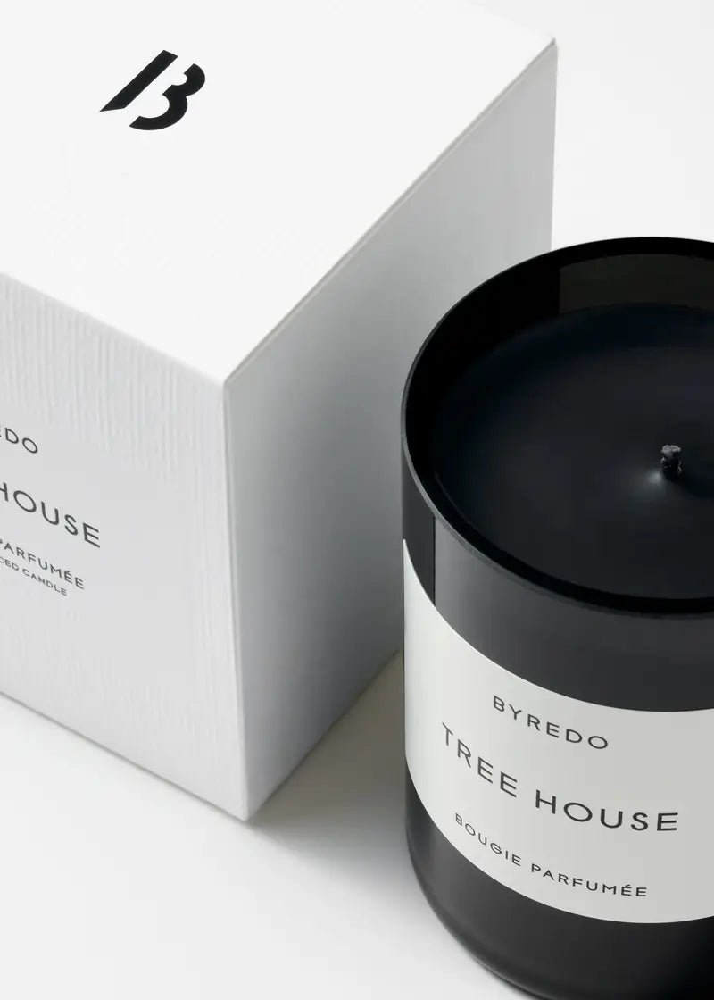 Tree House — Scented Candle 240 g, BYREDO — ROUCLÊ Maison Contemporaine