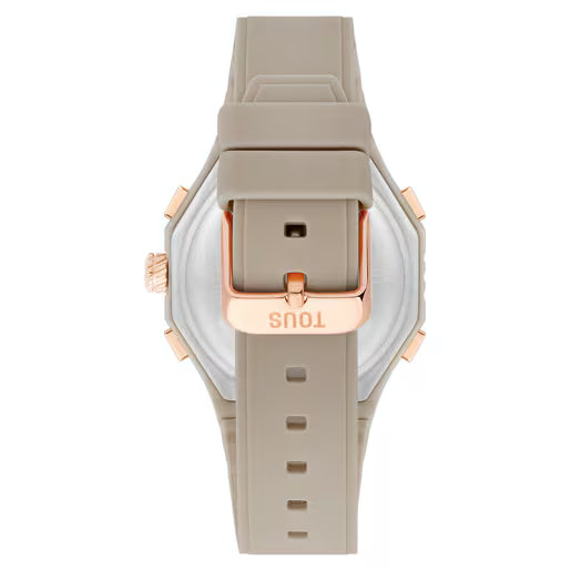 Reloj topo con esfera LCD analógica/digital — TOUS Bet