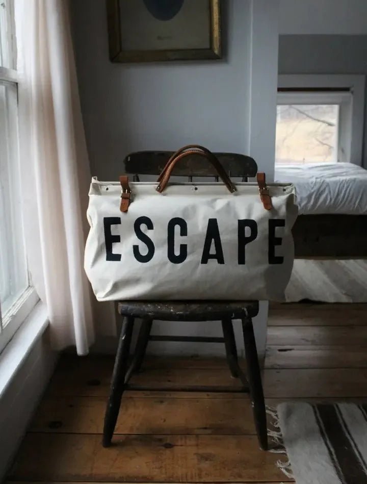 Bolsa de lona ESCAPE — ROUCLÊ Maison Contemporaine