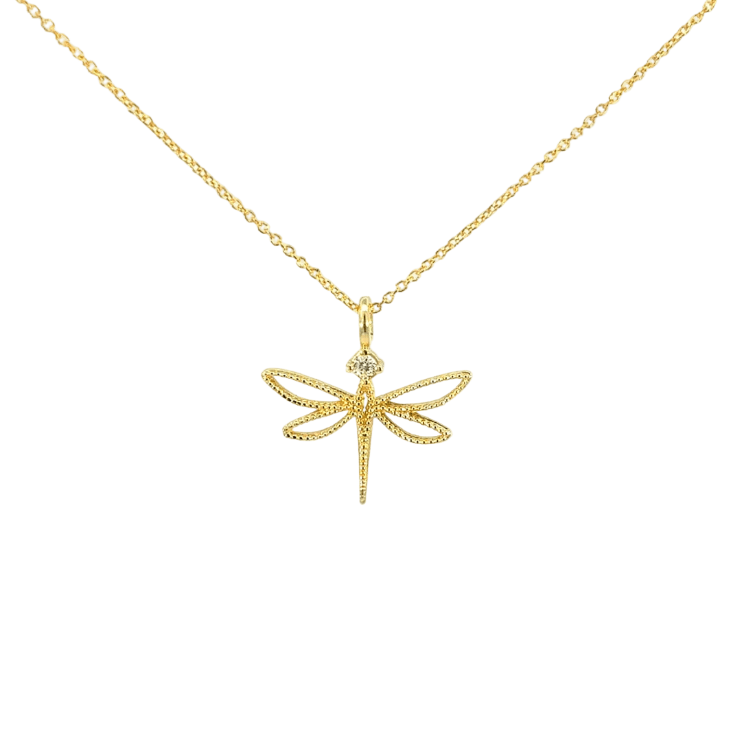 Collar Iconic — en oro 9K con diamante 2,25 mm de laboratorio — ROUCLÊ Maison Contemporaine