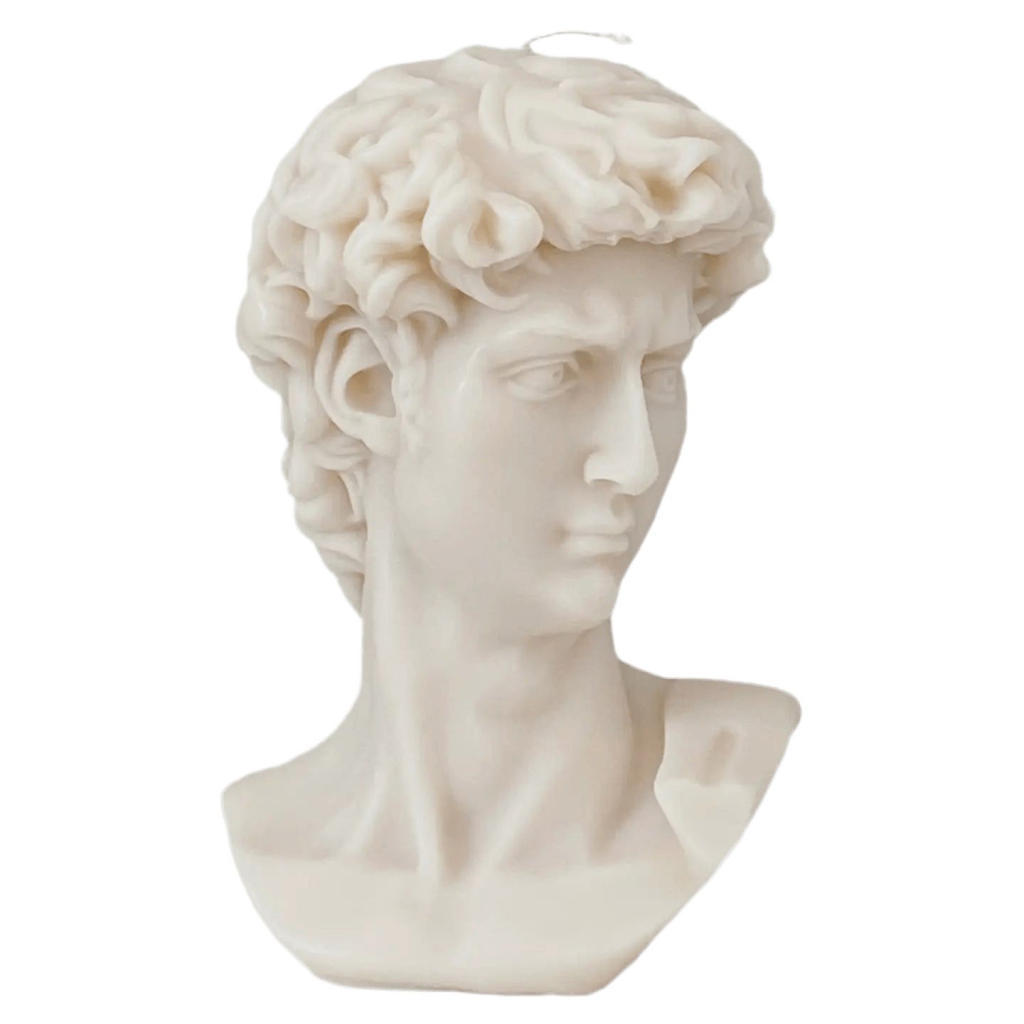 David — Vela escultórica en cera de soja vegana — ROUCLÊ Maison Contemporaine