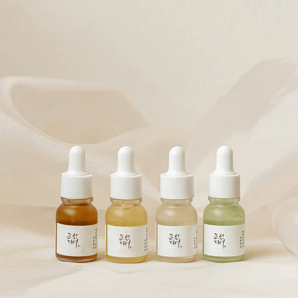 Discovery Kit de Beauty of Joseon — Sueros Hanbang. Cuatro fórmulas coreanas para cuidar tu piel (4 x 10 ml) — ROUCLÊ Maison Contemporaine