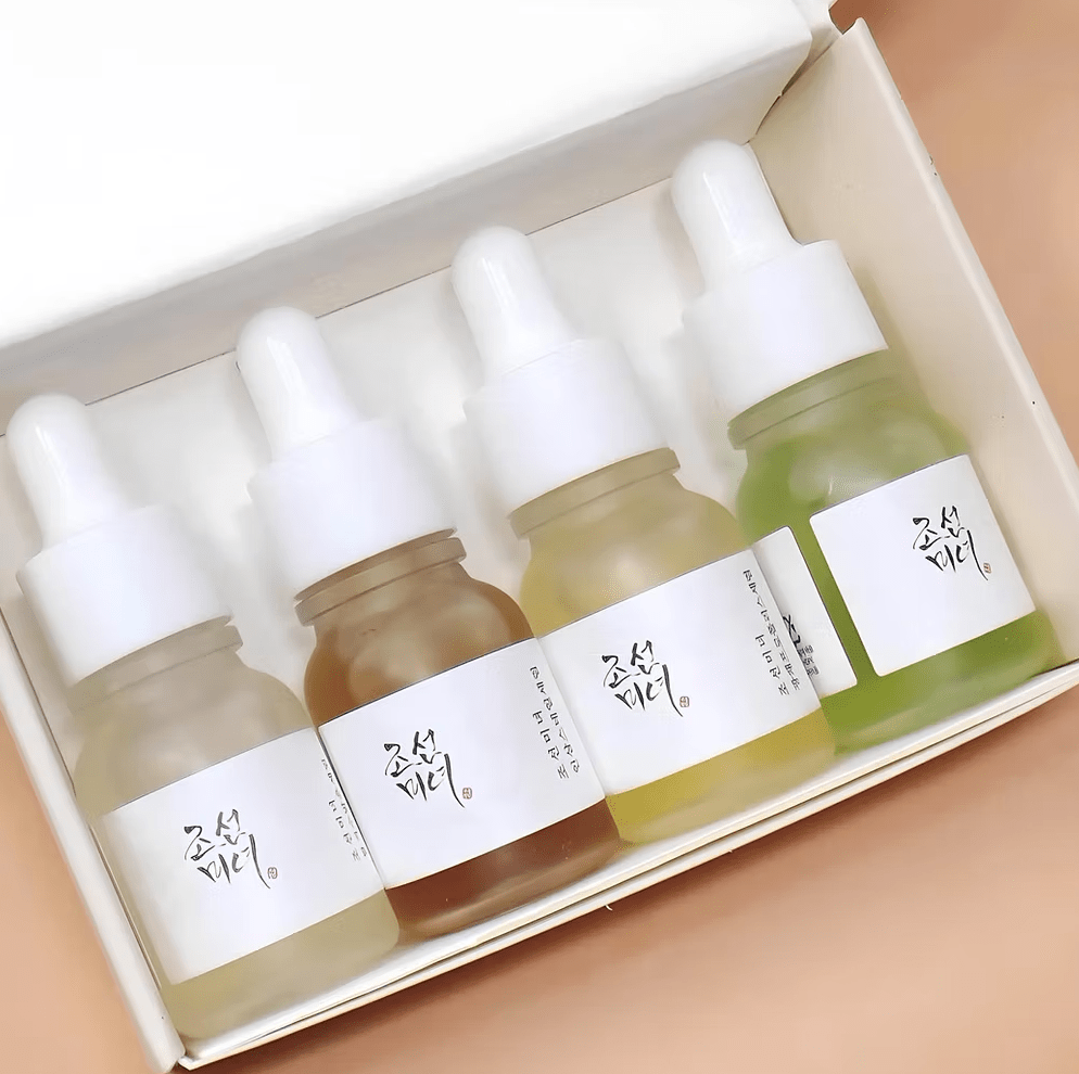 Discovery Kit de Beauty of Joseon — Sueros Hanbang. Cuatro fórmulas coreanas para cuidar tu piel (4 x 10 ml) — ROUCLÊ Maison Contemporaine