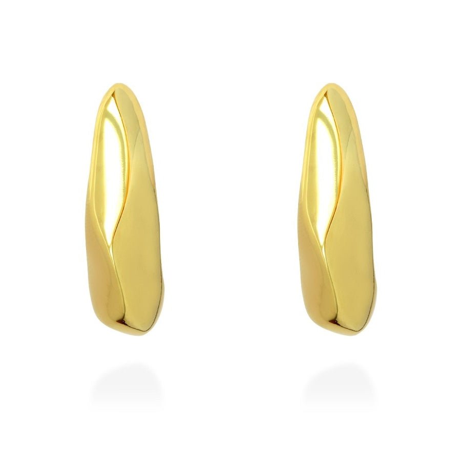 Pendientes ROUCLÊ “Vessel” en plata 925 o baño de oro 18k – diseño escultórico inspirado en The Vessel — ROUCLÊ Maison Contemporaine