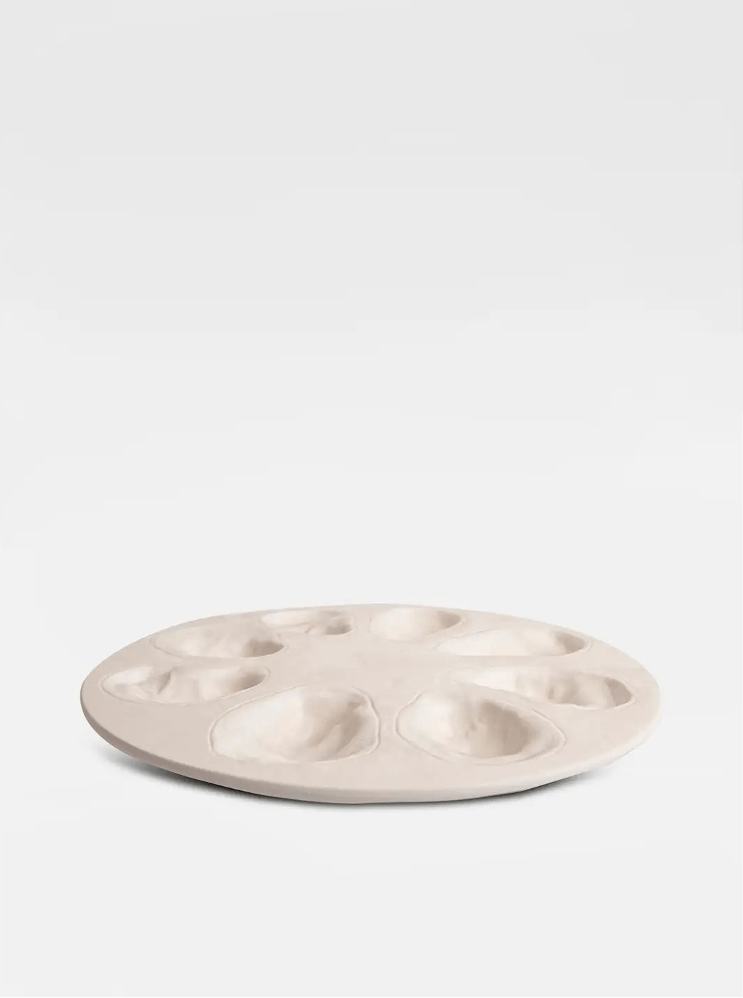 Plato para ostras — Porcelana esmaltada — ROUCLÊ Maison Contemporaine