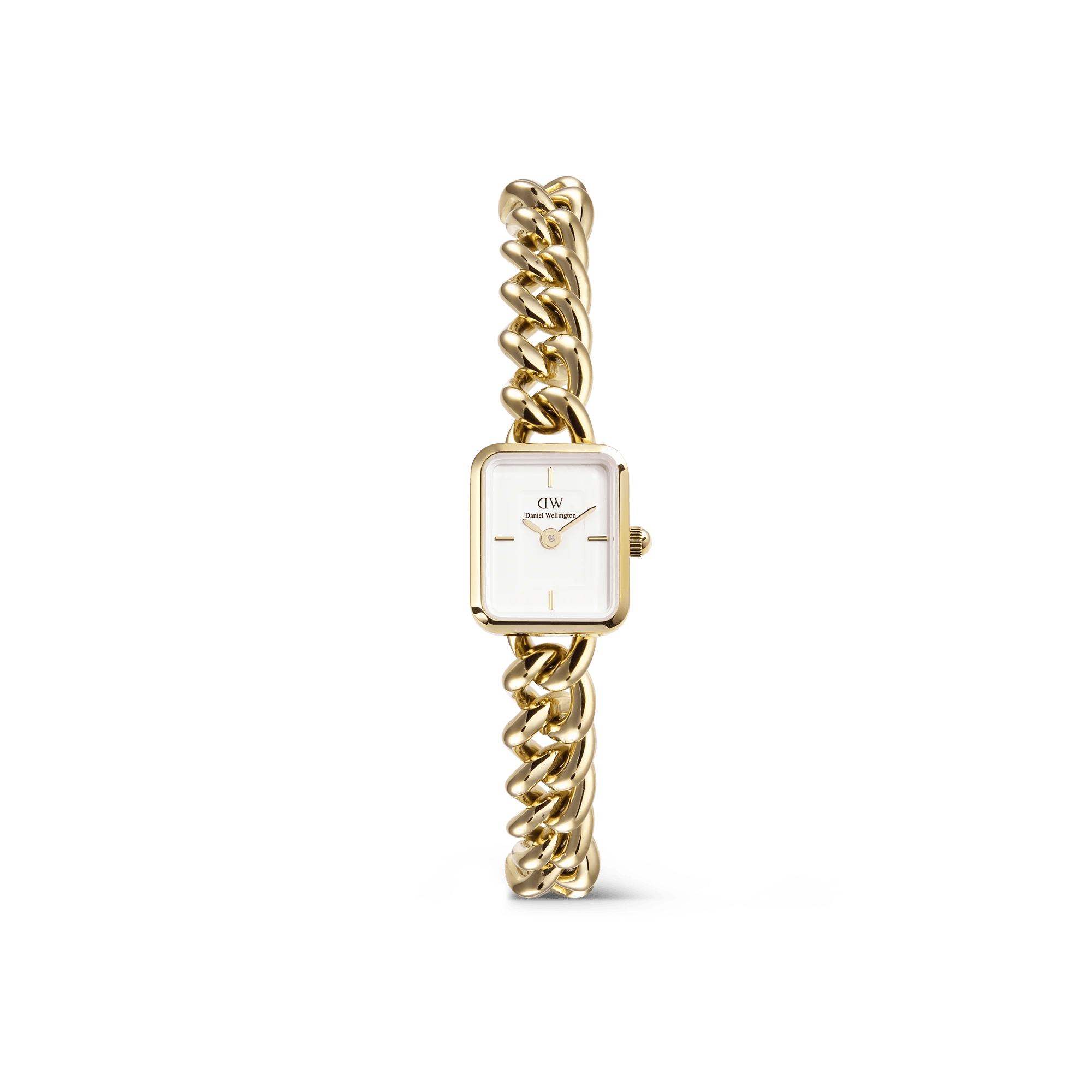 Reloj Cadena Jolie — Con brazalete de cadena en oro / oro rosa / plata — ROUCLÊ Maison Contemporaine