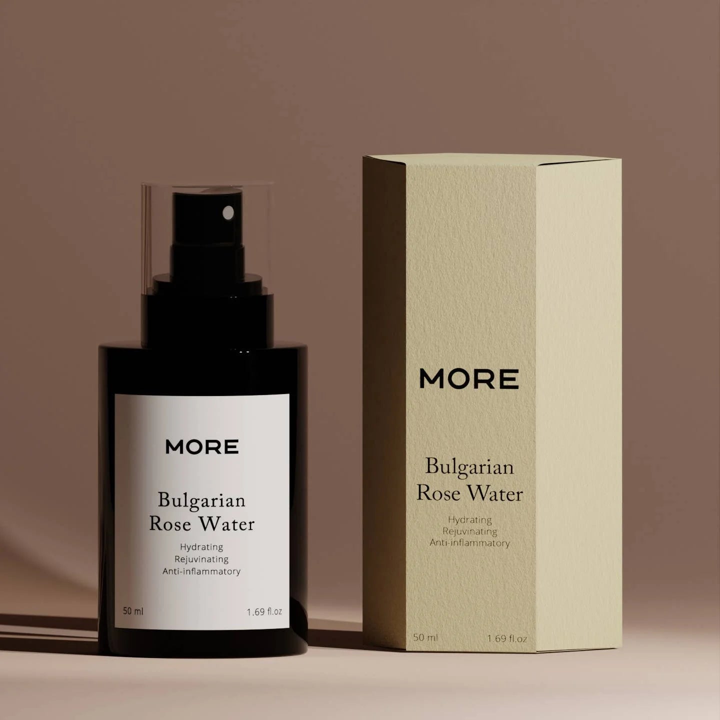 Rosa Damascena — Agua orgánica de Bulgaria (50 ml) — ROUCLÊ Maison Contemporaine