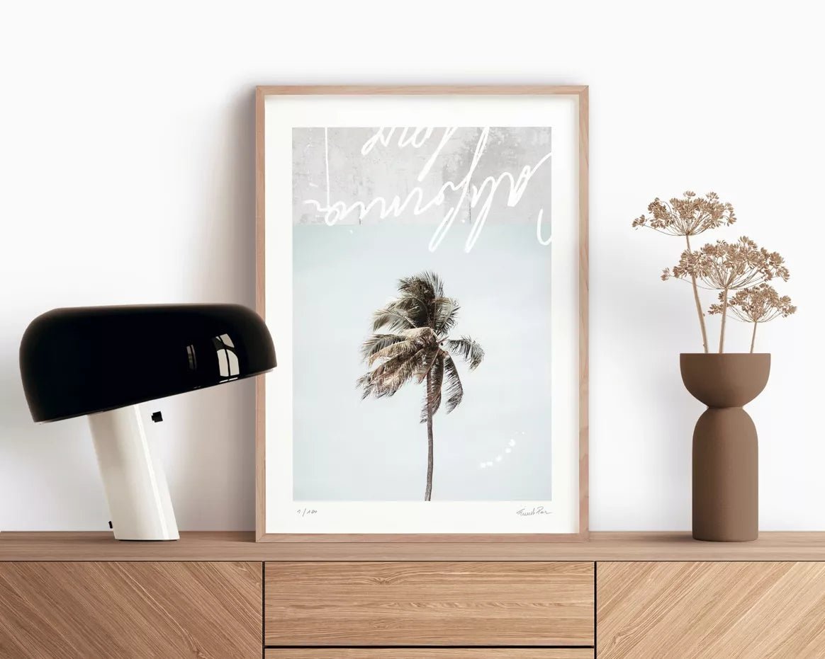 Tirage d’art “California Palm” — Edición limitada (1/100) — ROUCLÊ Maison Contemporaine