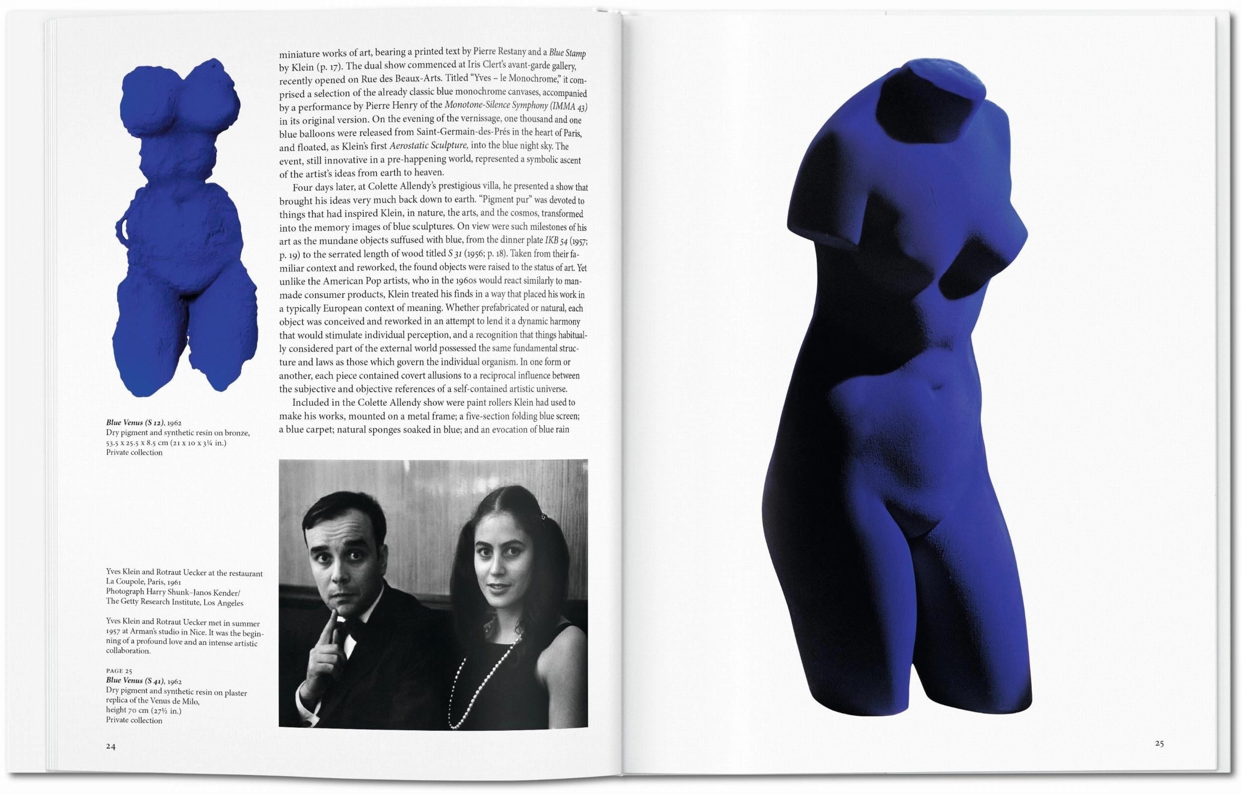 Yves Klein — Monocromos & Acción TASCHEN (edición en español) — ROUCLÊ Maison Contemporaine